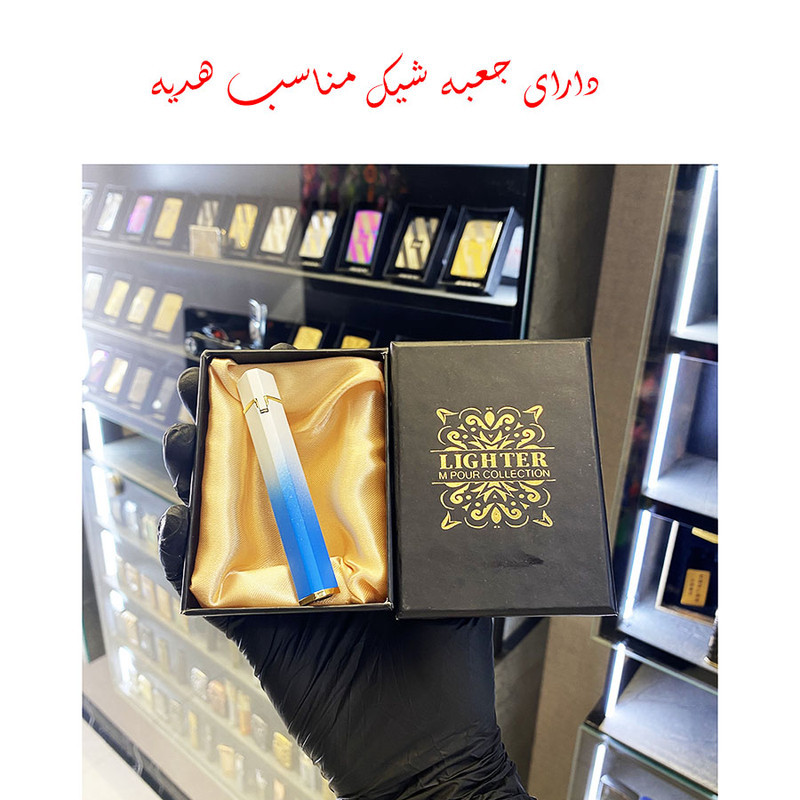 فندک مدل قلمی فانتزی طرح مثلثی