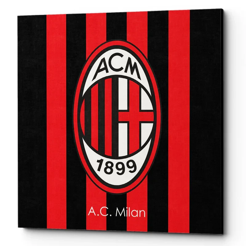 تابلو شاسی لومانا مدل Ac Milan CA025 سایز 25×25