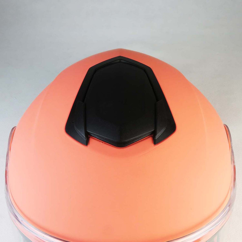 کلاه کاسکت فک متحرک لائوس مدل Matt coral کد 2176