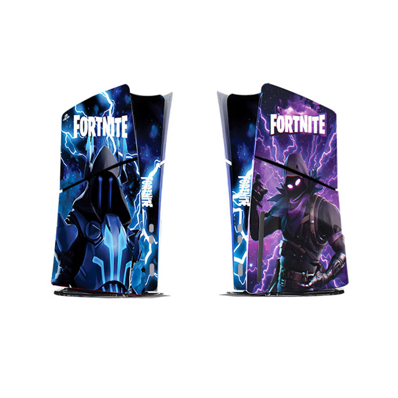 برچسب کنسول بازی پلی استیشن5 اسلیم دیسک خور توییجین وموییجین مدلfortnite 01 مجموعه7 عددی