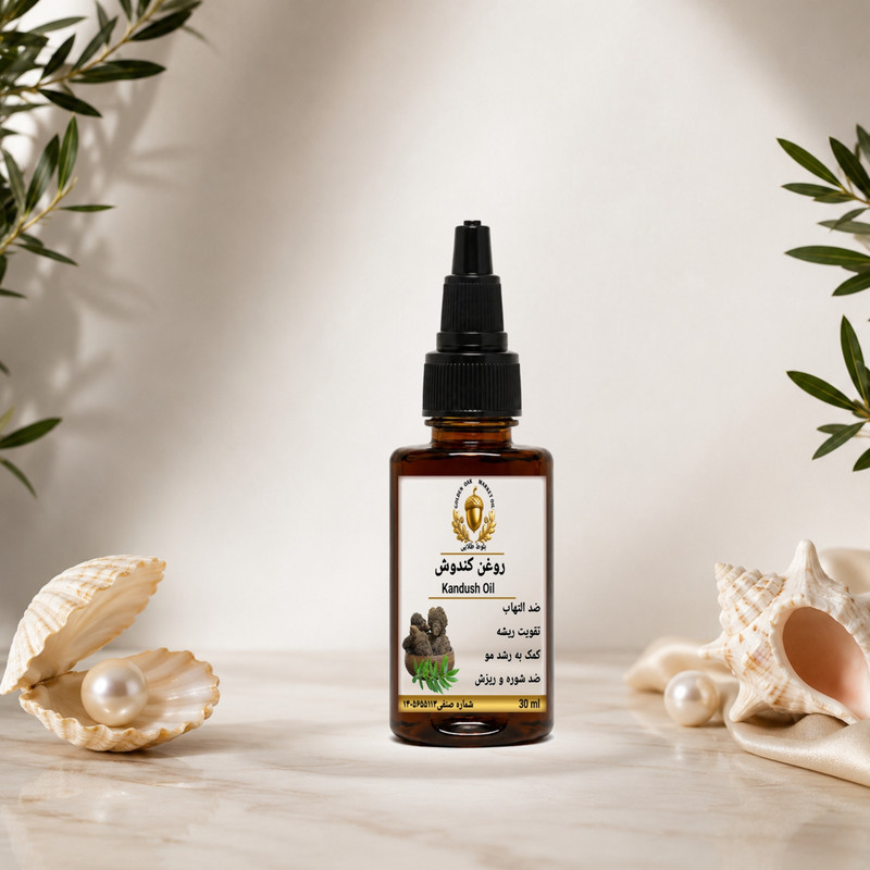 روغن کندوش بلوط طلایی مدل ممتاز حجم 30‌ میلی‌لیتر