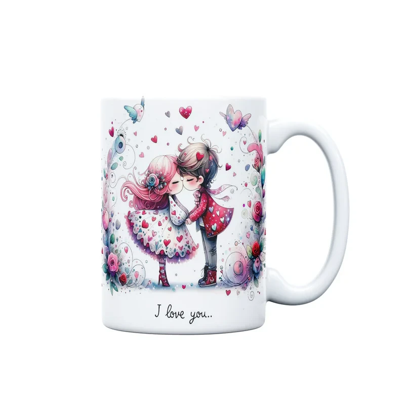 ماگ مدل فانتزی طرح Love کد 326