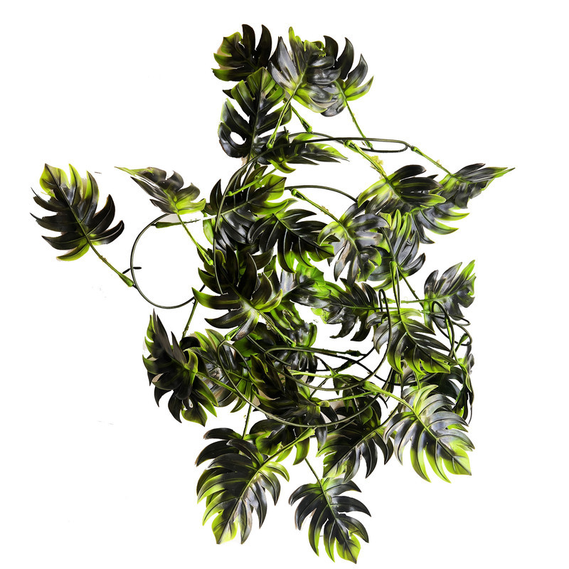 ریسه گل مصنوعی برگ انجیری با ابعاد 5×5×200 سانتی‌متر و وزن 100 گرم