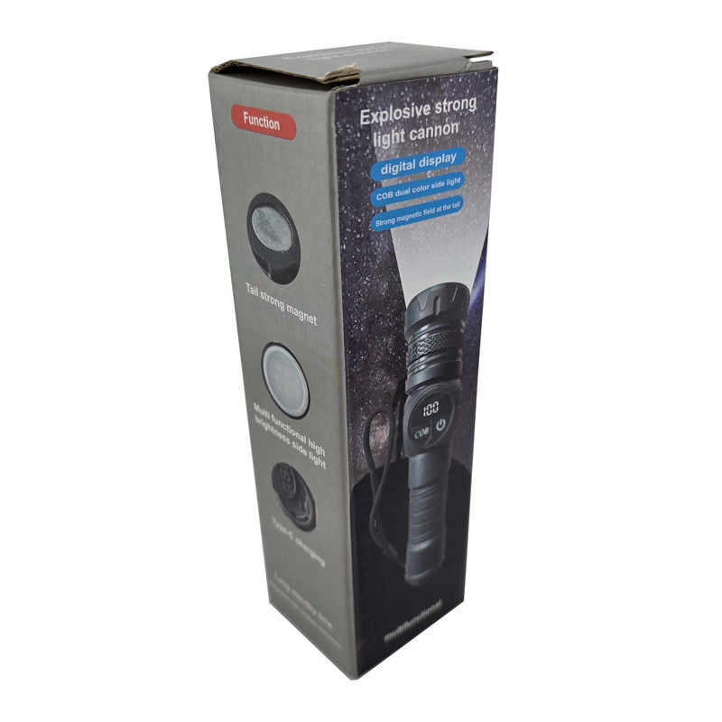 چراغ قوه دستی مدل ES-LIGHT با نور مهتابی