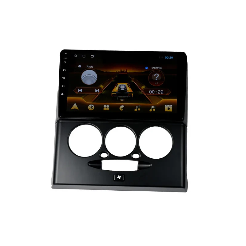 مانیتور خودرو کاروین مدل s800 pro با برد TS مناسب برای پراید 131