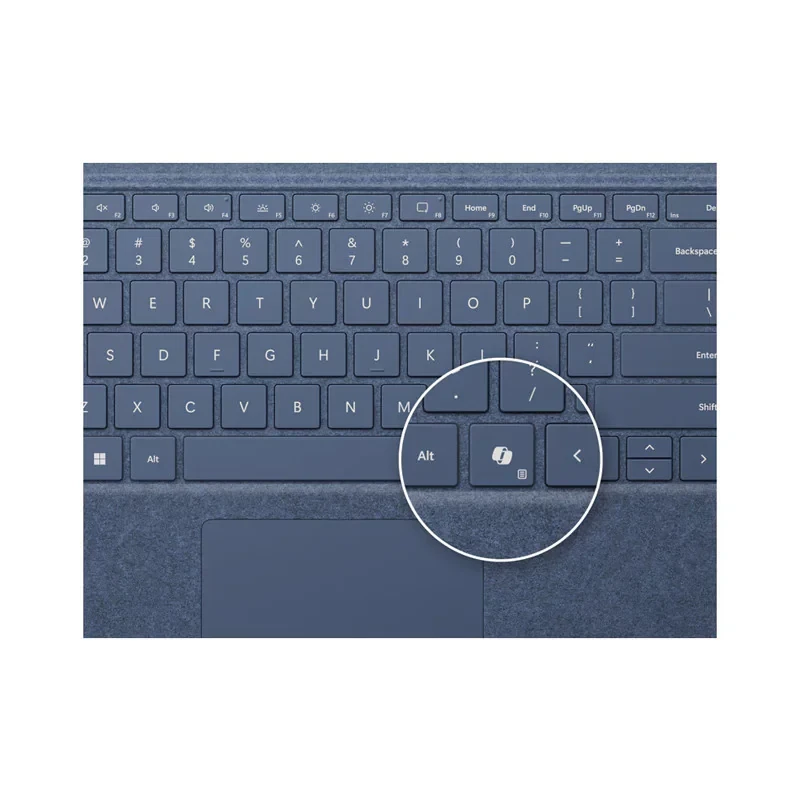 کیبورد تبلت مایکروسافت مدل Surface Pro Copilot Keyboard with Slim Pen 2 مناسب برای تبلت مایکروسافت سرفیس Pro 8Pro 9Pro 10Pro 11 به همراه قلم اسلیم 2