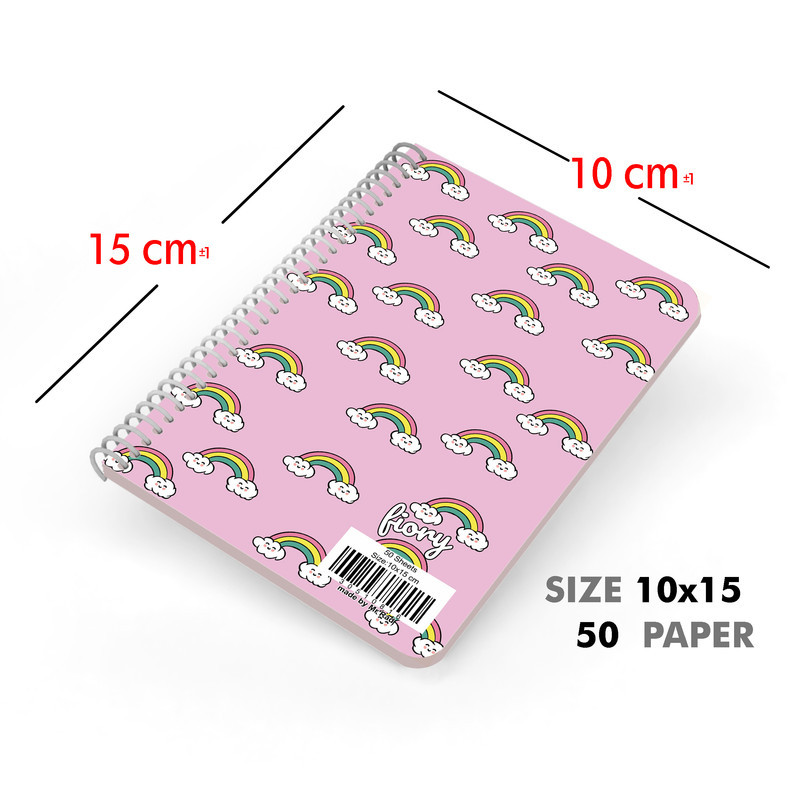 دفتر برنامه ریزی مستر راد طرح اسب تک شاخ مدل پلنر روزانه کد Unicorn 1678