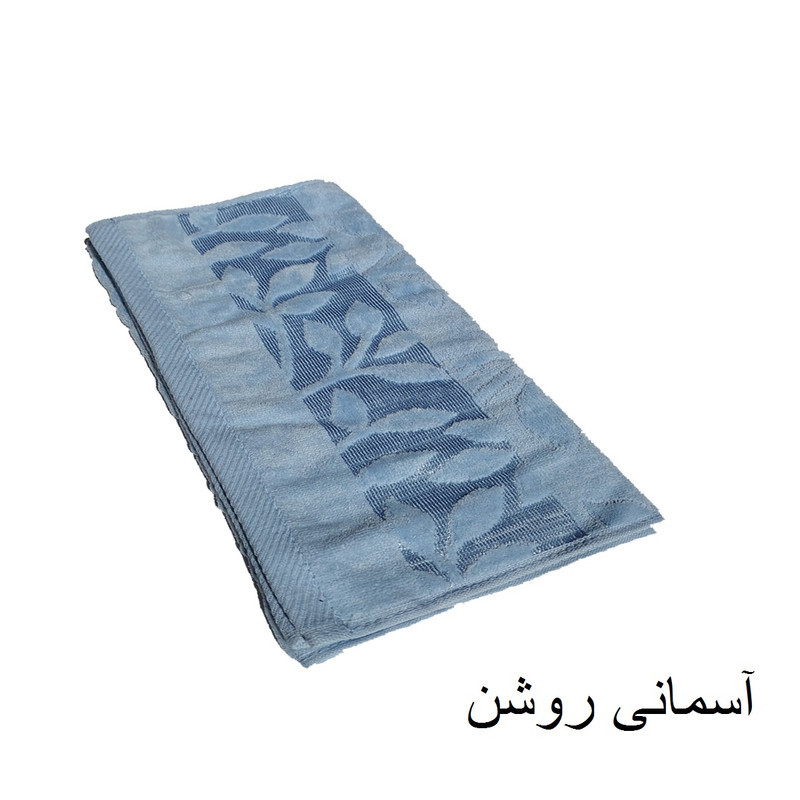 حوله دستی ارغوان مدل یاپراق سایز 80x40 سانتی متر