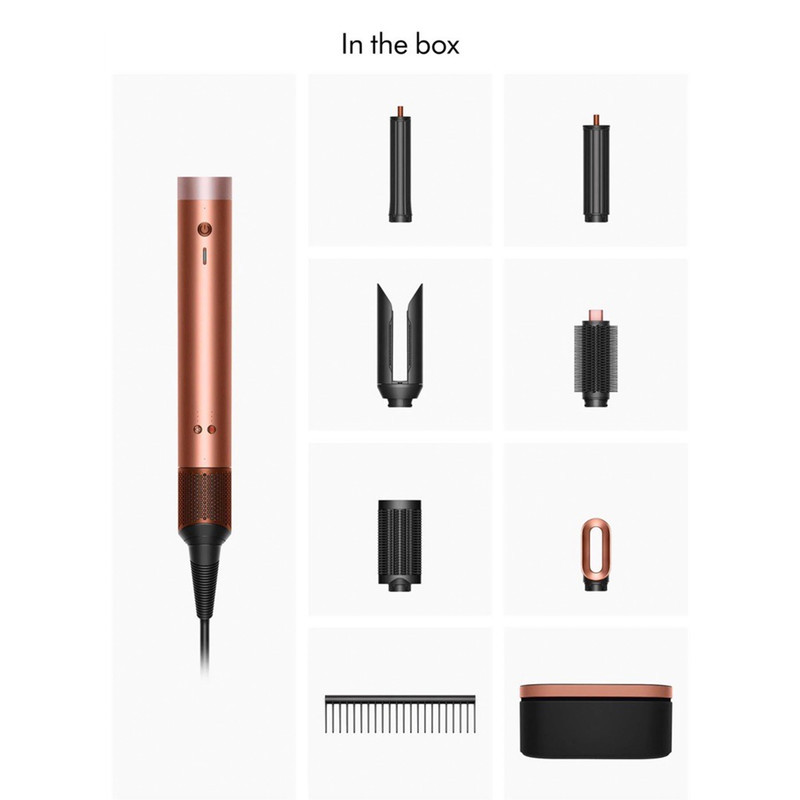 سشوار برس‌دار حالت‌دهنده 1800 وات دایسون مدل Coanda 2X HS09 Straight+Wavy