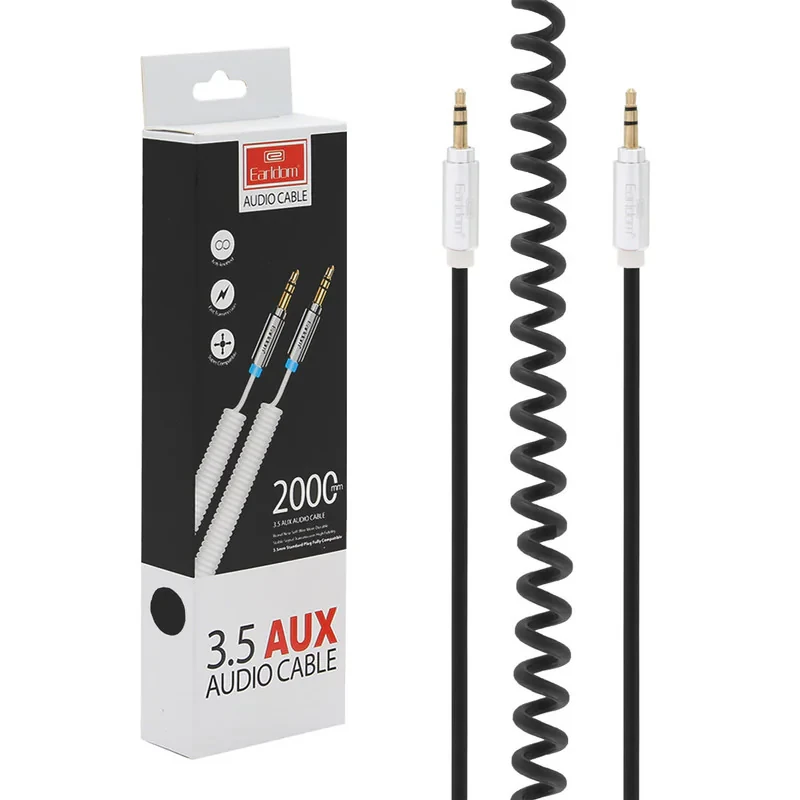 کابل AUX ارلدام مدل ET-AUX12 طول 2 متر