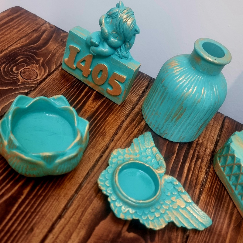 ست هفت سین طرح گل مجموعه 12 عددی