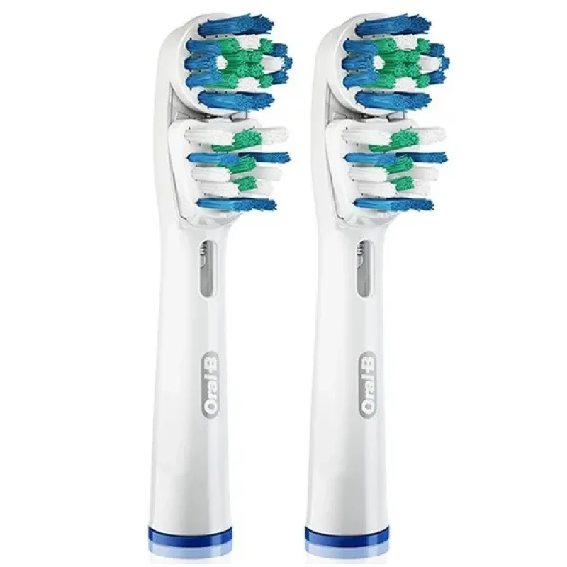 سری یدک مسواک برقی اورال-بی مدل DUAL CLEAN بسته 2 عددی