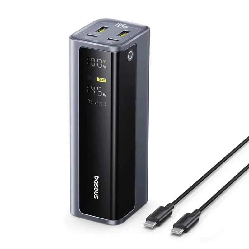 پاوربانک 145 وات بیسوس مدل EnerGeek GP12 ظرفیت 20800 میلی‌آمپرساعت