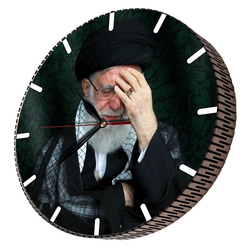 ساعت دیواری مدل امام خامنه ای