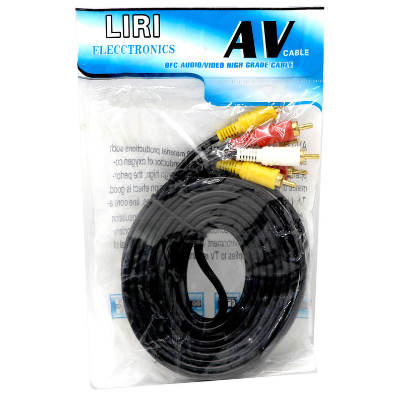 کابل تبدیل 3 به 3 RCA مدل LIRI-Eelectronic طول 5 متر