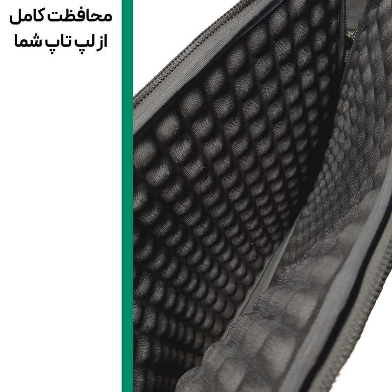 کیف لپ تاپ پِروین مدل KR-25 مناسب برای ویووبوک 13 تا 14 اینچی