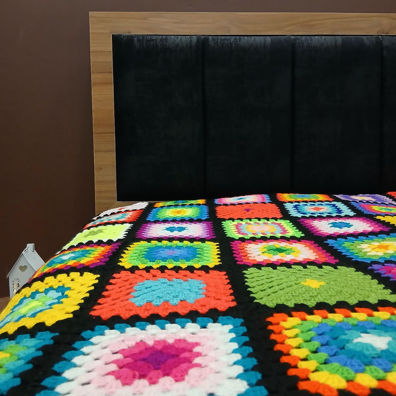 روتختی دو نفره مدل تاج سایز 200x200 سانتی‌متر