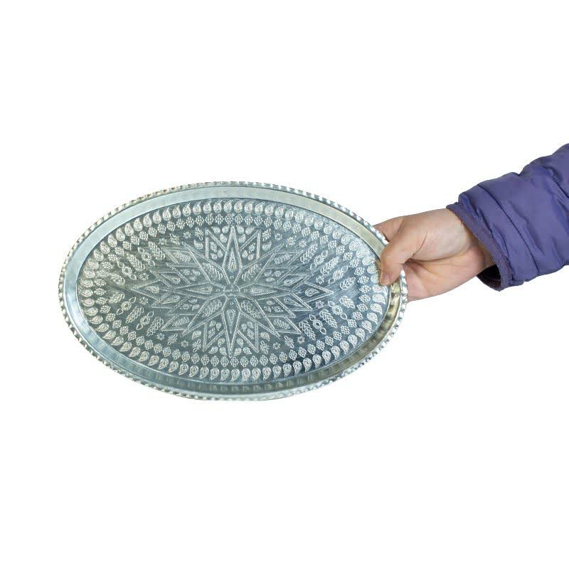 سینی مسی مدل بیضی کد za05579709