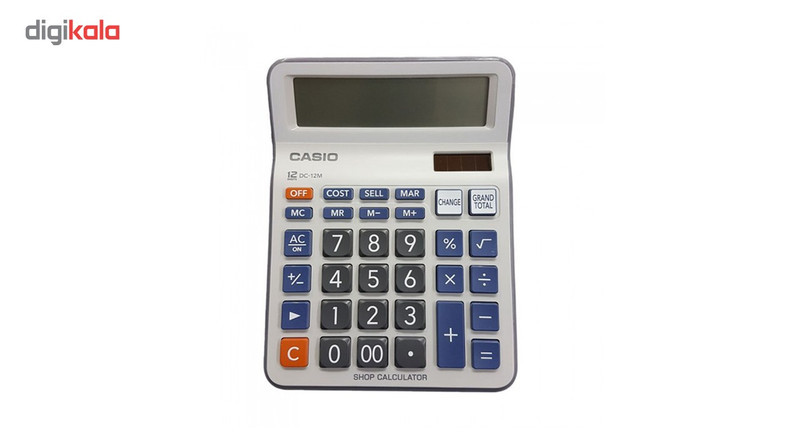 ماشین حساب کاسیو مدل DC-12M