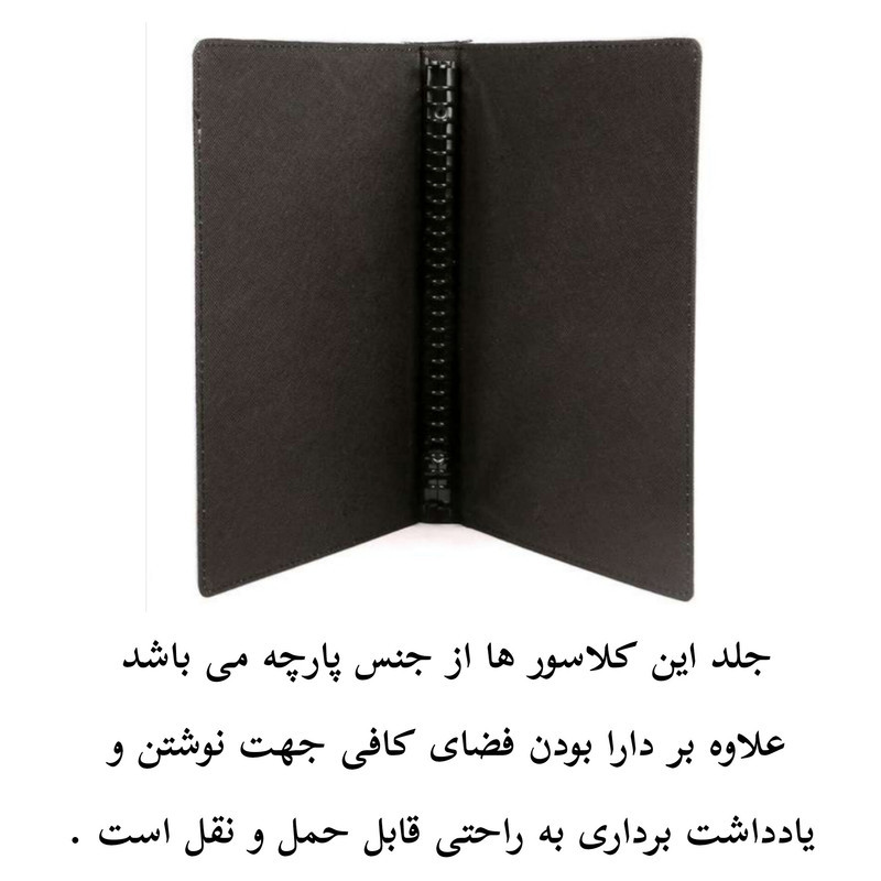 کلاسور مدل فانتزی طرح مینیمال پروانه کد 0116