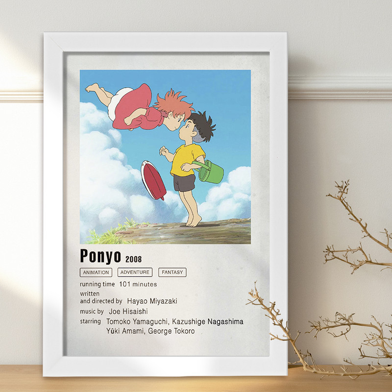تابلو خندالو مدل انیمه پونیو (Ponyo) کد F11269