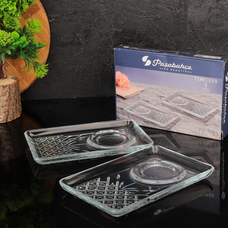 زیر لیوانی پاشاباغچه مدل Timeless کد 54851 بسته 2 عددی