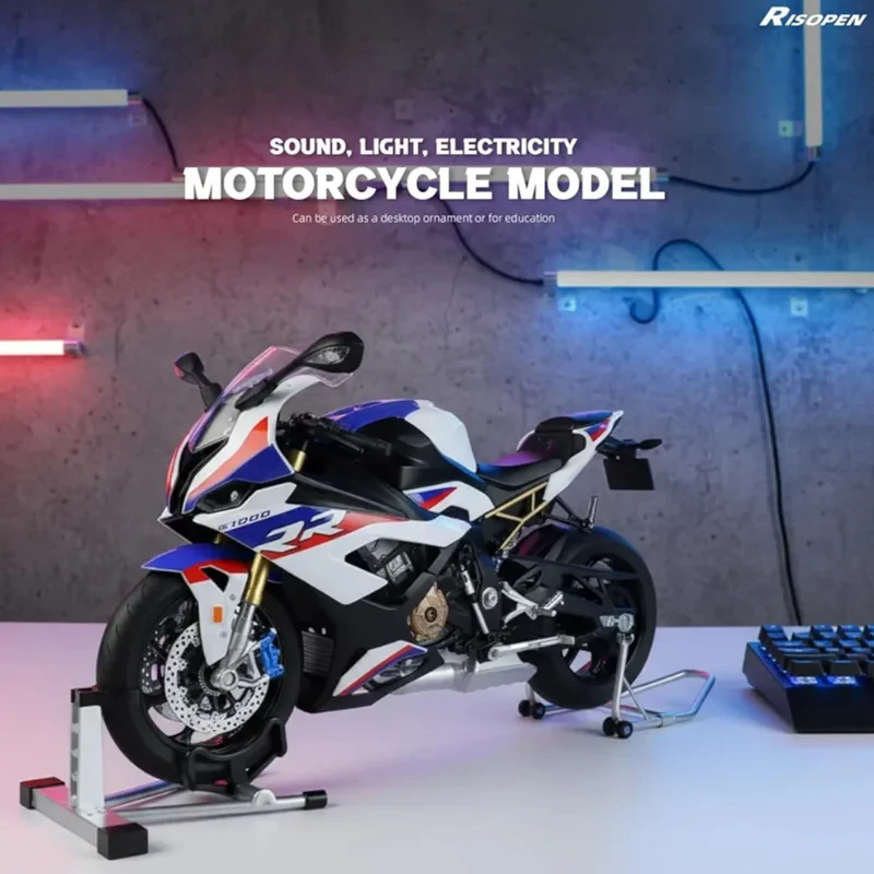 موتور بازی ناب سل مدل بی ام دبلیو اس 1000 دودزا شارژی کد BMW S1000RR SMOKING RECHARGEABLE SCALE 1:6NAAB003