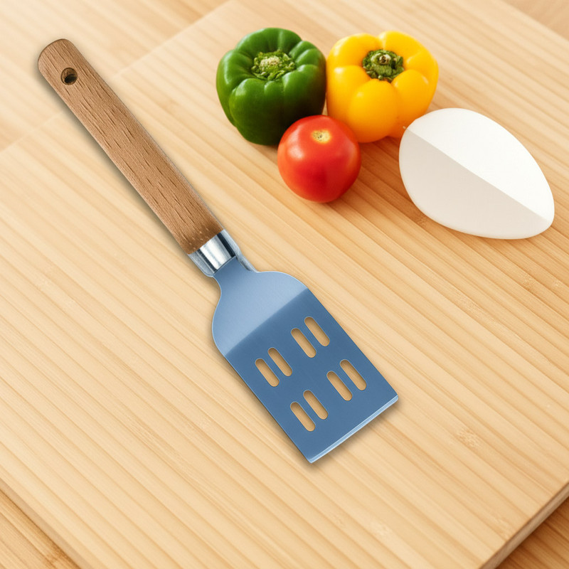 کفگیر شنگیا مدل سرتیز و روغن گیر