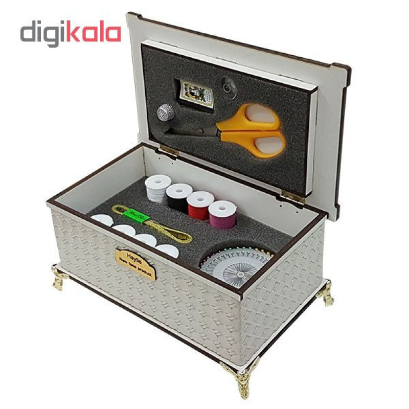 جعبه لوازم خیاطی هایلو مدل H-007