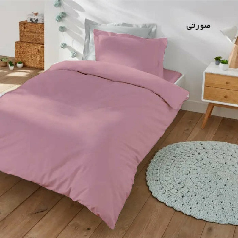 سرویس روتختی مدل میکروفایبر کد 100 یک نفره چهار تکه
