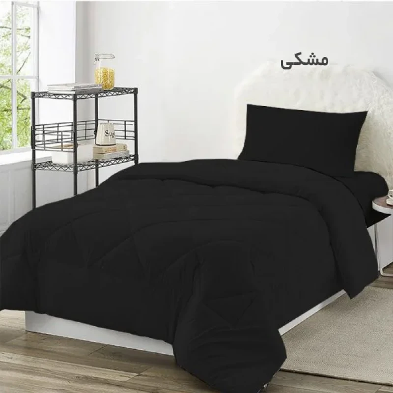 لحاف چیداری مدل میکرو یک نفره سایز 190x220سانتی متر