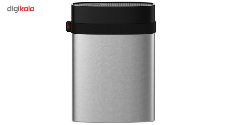 هارد اکسترنال سیلیکون پاور مدل Armor A85 ظرفیت دو ترابایت دارای رابط USB Type-A 3.2