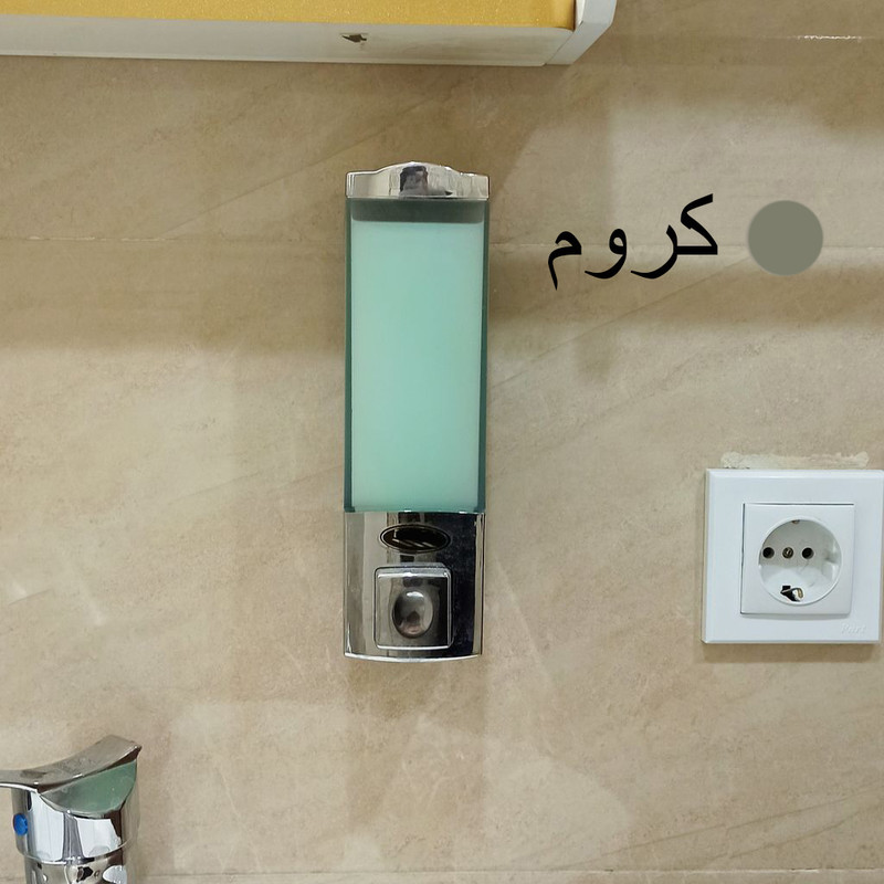 پمپ مایع ظرفشویی دیواری دیبا مدل لاله