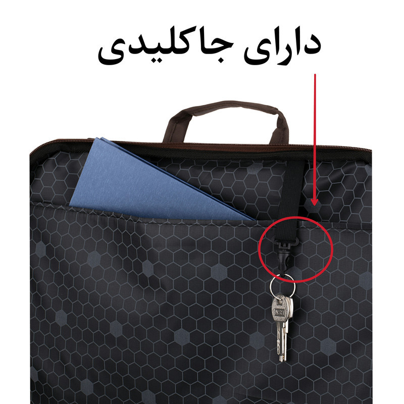 کیف لپ تاپ تنسر مدل میلان کد 113 مناسب برای لپ تاپ 15.6 اینچی