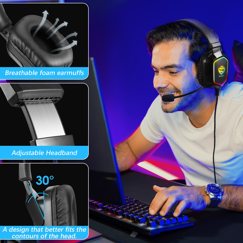 هدست گیمینگ سل بایتز مدل S21-RGB