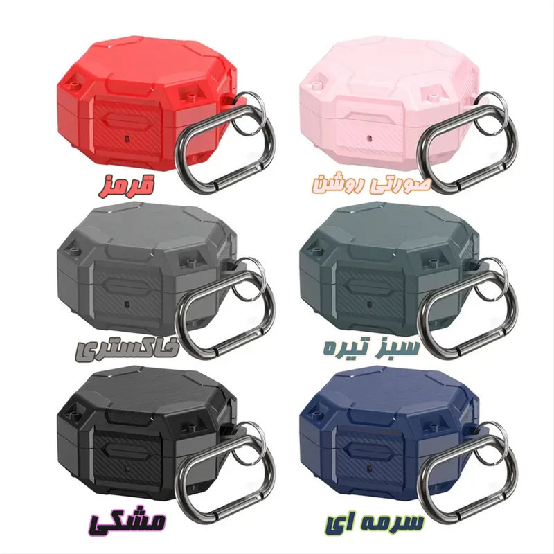 کاور مسیر مدل Threeplee Armor مناسب برای سامسونگ بی سیم Galaxy Buds Live  Buds Pro  Buds 2  Buds 2 Pro  Buds Fe