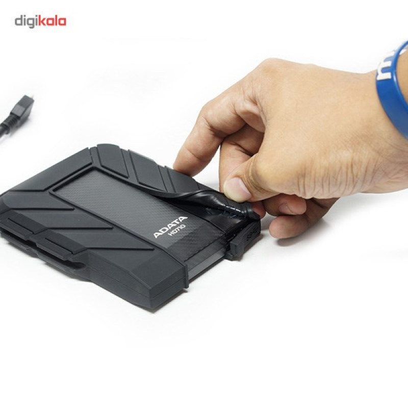 هارد اکسترنال ای دیتا مدل HD710 ظرفیت یک ترابایت دارای رابط USB Type-A 3.2