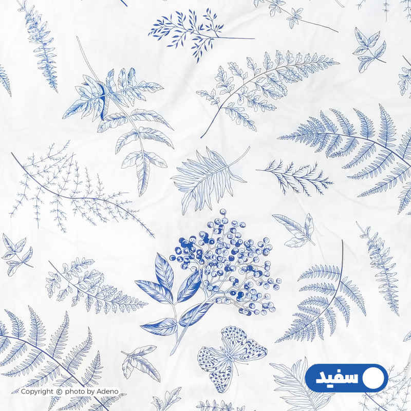 ملحفه تشک مهمان فیلور آدنو مدل پیچک کد FI23 سایز 90x190 سانتی متر