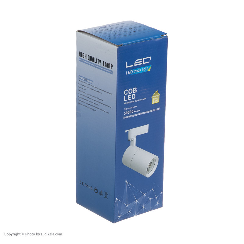 چراغ ریلی 30 وات مدل لوله ای کد COB-Y1426A
