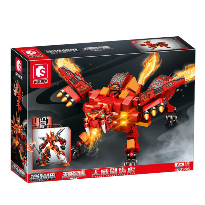 ساختنی 791 تکه سمبو مدل Transformers مجموعه 4 عددی