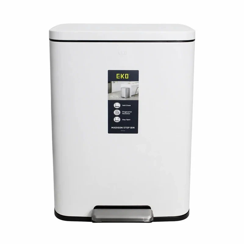 سطل زباله پدالی اکو مدل مدیسان گنجایش 45 لیتر