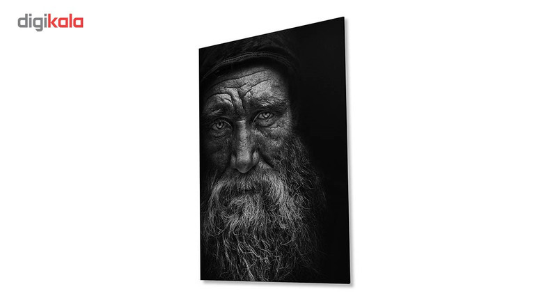 تابلو شاسی ونسونی طرح Stare To The Death سایز 30x40 سانتی متر