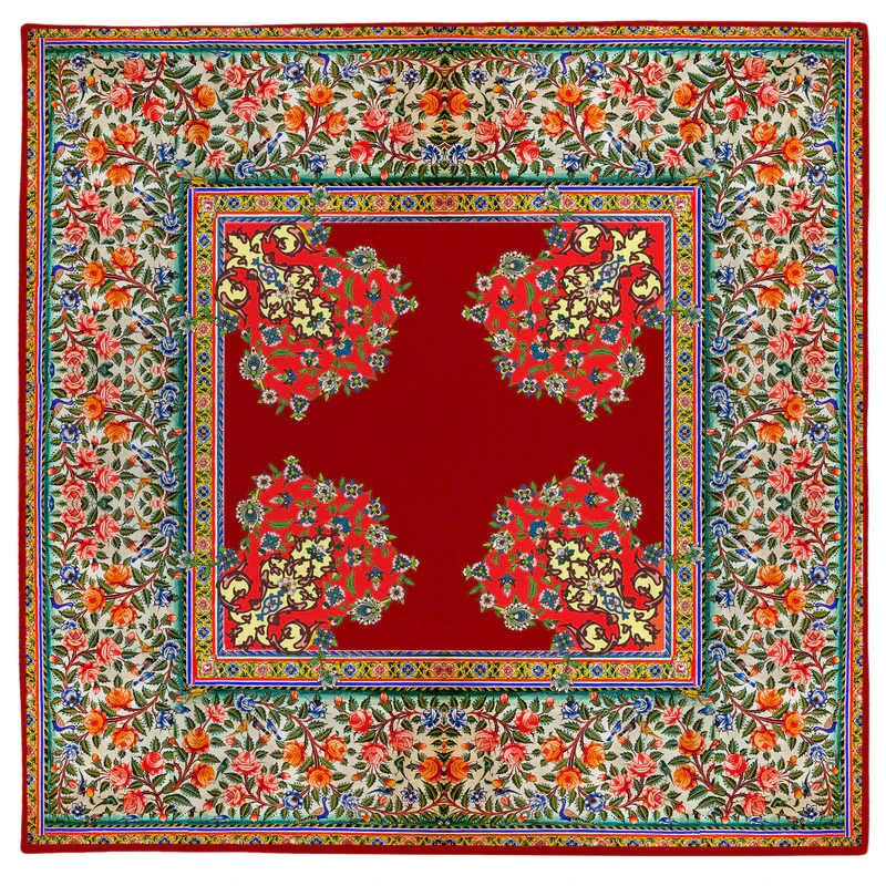 رومیزی طرح گل ریز کد 9987