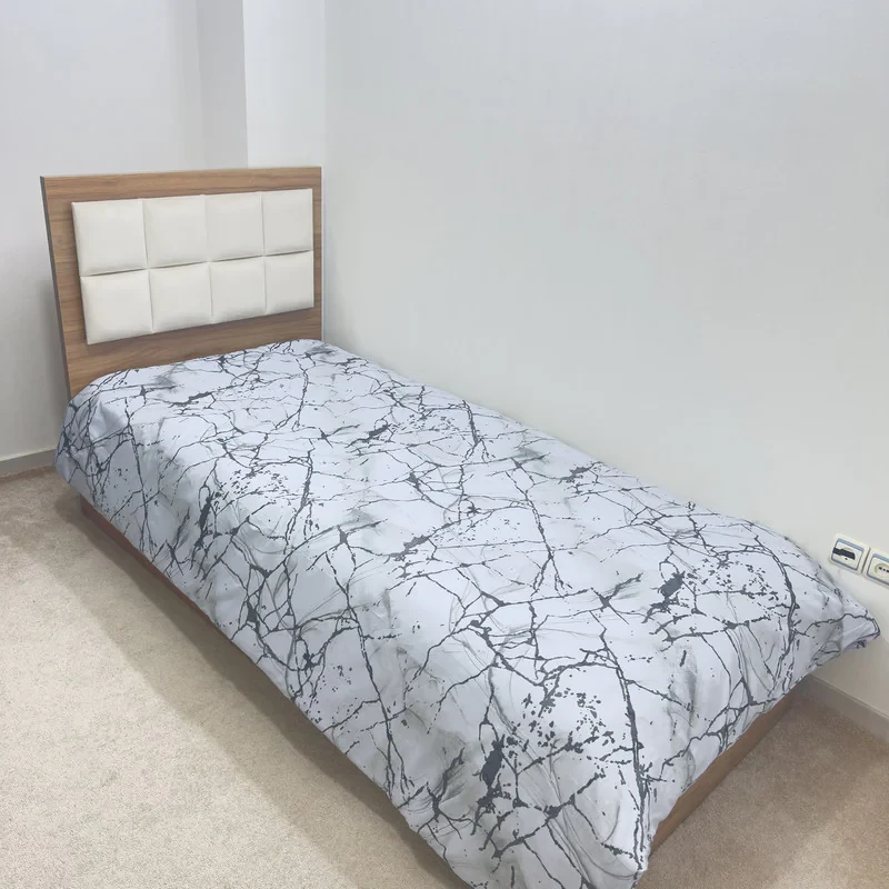 روکش لحاف مایکروفایبر ناتوسا مدل آذرخش یک نفره سایز 220x160 سانتی‌متر