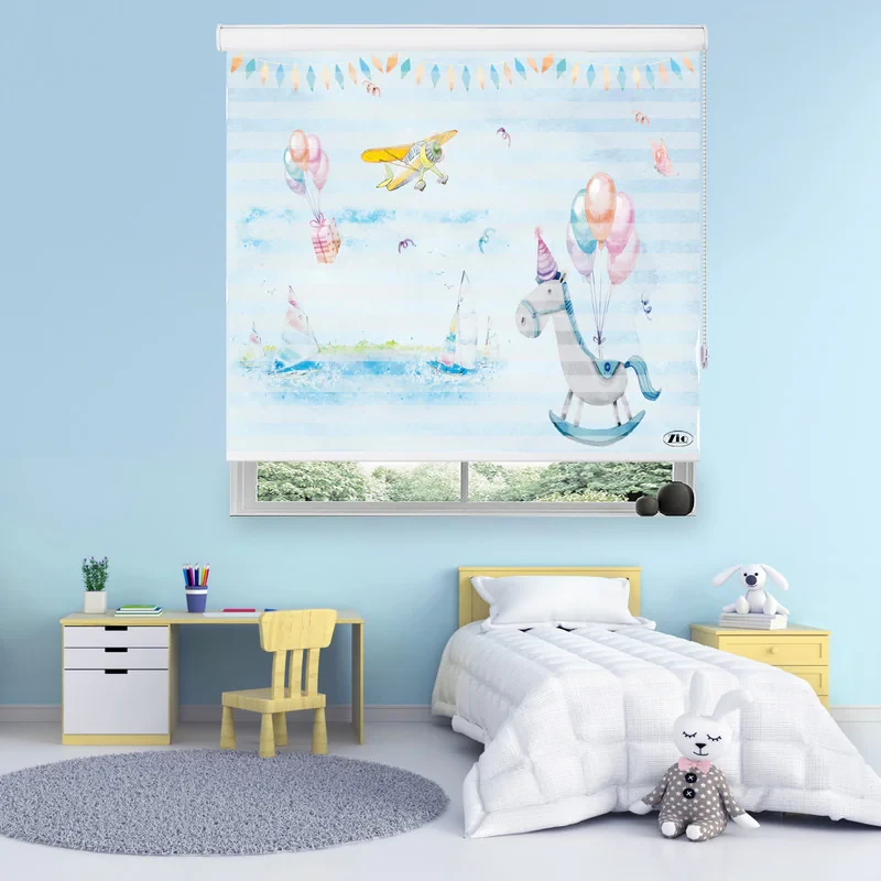 پرده زبرا زیو مدل K-3006 سایز 200x150 سانتی متر