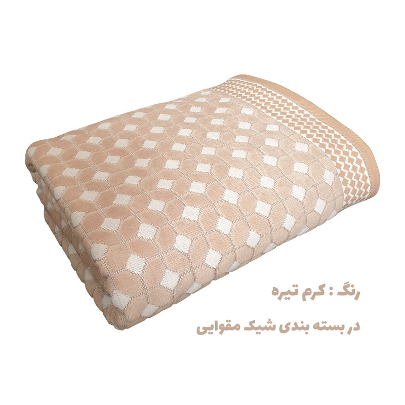 حوله حمام آذرریس مدل Dekora سایز 100×160 سانتی متر