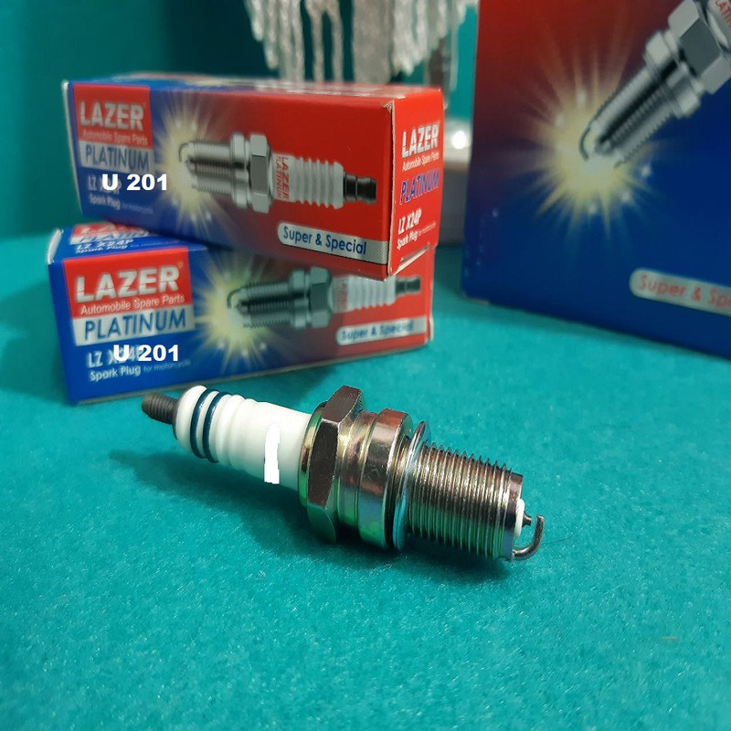 شمع موتورسیکلت لیزر مدل سوزنی  LZ U201 IRIDIUM