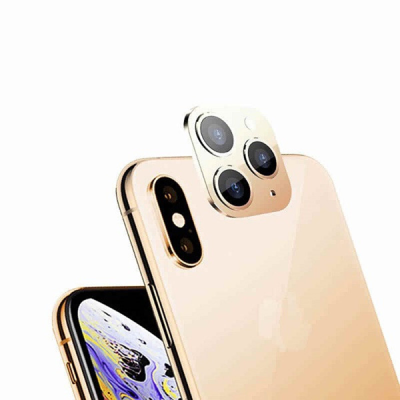 محافظ لنز تزئینی دوربین مدل E20 مناسب برای گوشی موبایل اپل Iphone X