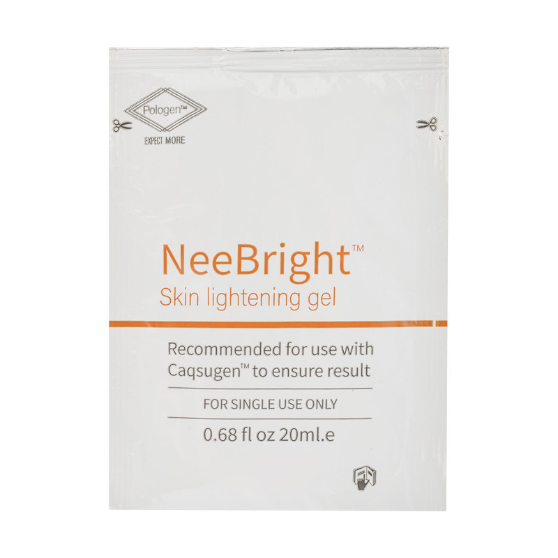 ژل ترمیم‌کننده و روشن کننده صورت پولوژن مدل NeeBright مناسب برای انواع پوست حجم 20 میلی‌لیتر بسته 12 عددی