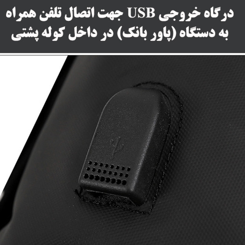 کوله پشتی لپ تاپ مدل 1863 مناسب برای لپ تاپ تا 15.6 اینچی